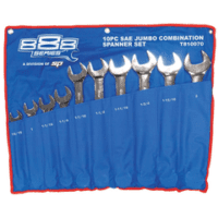 Spanner Set Comb Jumbo Sae/Imperial 10 Pc