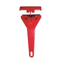 Red Plastic Scraper - Sheffield