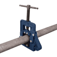 Itm Hinged Pipe Vice, Cast Iron, 8-68Mm