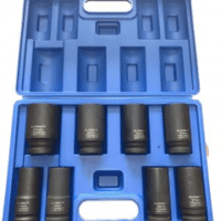Impact Socket Set Std- Metric -21Mm-41Mm 3/4" Drv - 8Pce