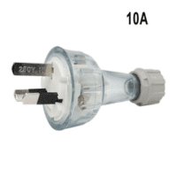 10Amp Clear Plug 240V