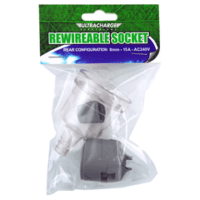15Amp Clear Socket 240V