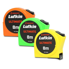 Lufkin Tape - 8M X 19Mm Ultimate Hi-Vis