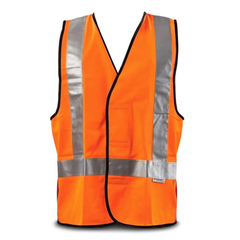Safety Vest Day/Night Orange -H-Back (Large)