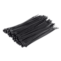 Cable Tie 380 X 7.6Mm  Black 100Pkt