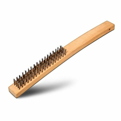 4 Row  Stainless Steel Wire Brush