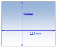 Lens-Outer 114X96Mm T/S Wia Bluefx Pk10