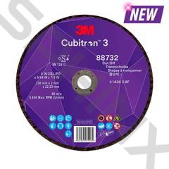 Cubitron 230Mm X 2.0 C/O Wheel (Pkt=25)