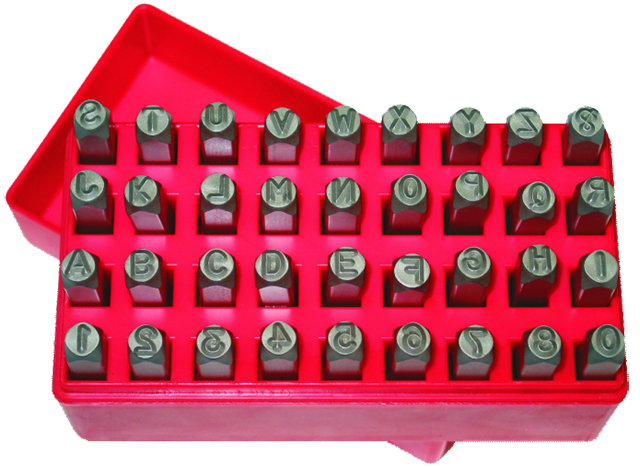 Punch Set 6Mm Letter & Number