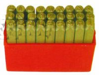 Letter Punch Set 27Pce 5.0Mm