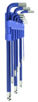 Hex Key Set Ball End Met - 9 Pce