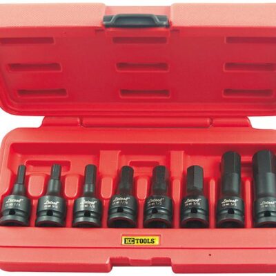 In-Hex Socket Set 1/2Dr 8Pc Af Impact