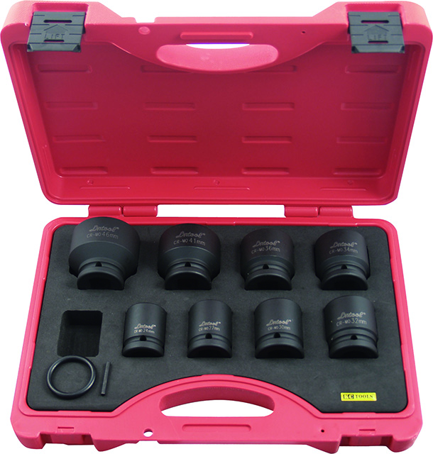 Socket Set 3/4Dr 8Pc Metric Impact