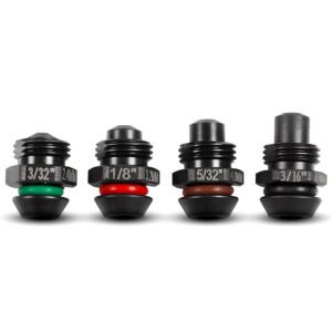 M12 Rivet Nose Pieces 4Pc