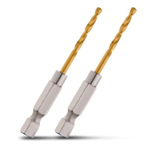 Mil Sw Red Helix Ti Drill Bit 2.5Mm (2Pk)