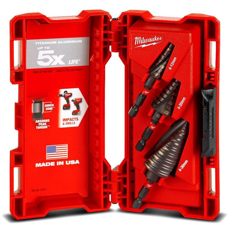 Step Drill Metric Set 3 Pcs
