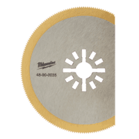 Milwaukee 75Mm Titanium Multi Material Blade Qty 1