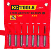 Short Pin Punch Set 7Pc