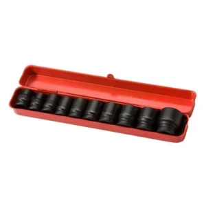 Socket Set 1/2Dr Impact Metric 10Pce