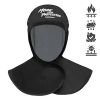 Cotton - Heat Retardant- Welding Hood - Kam-Max-Black