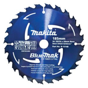 Saw Blade - 185 X 20 X 24T Bluemak