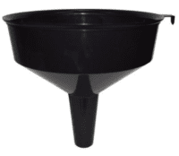 Autoking - 12Inch Big Plastic Funnel Black 38Mm