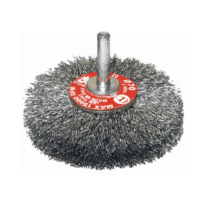 Wheel Crimp Wire Mounted 80X12 6Mm Shank