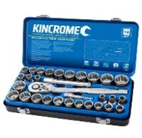 31Pc 1/2Dr Met/Imp Kincrome Socket Set