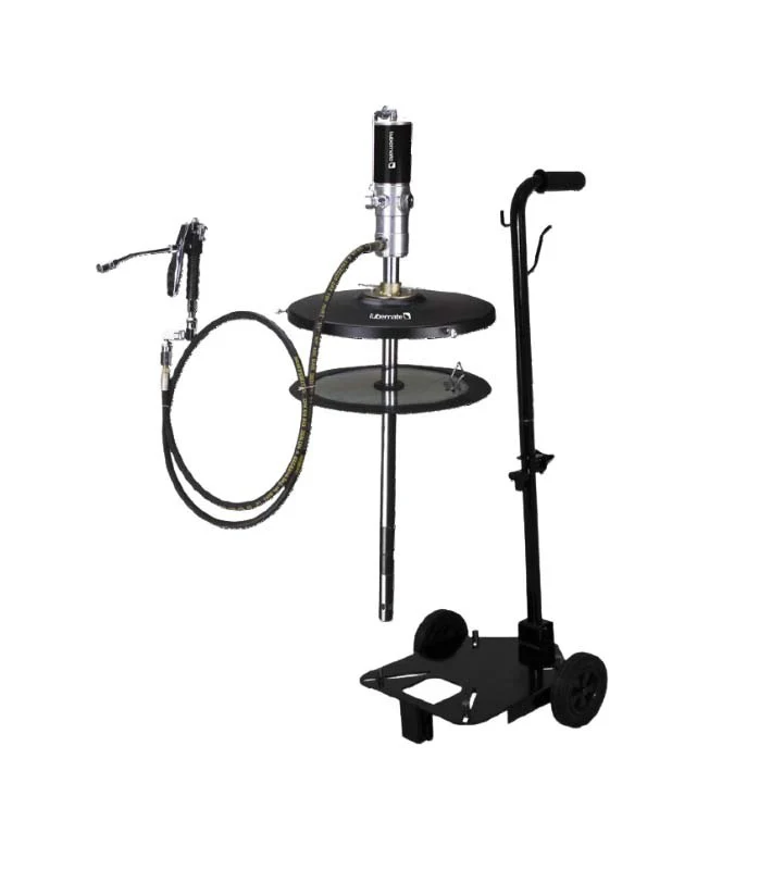 Lubemate 20Kg Air-Operated Grease Pump Kit C/W Trolley