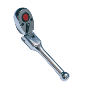 Ratchet 1/4Dr Banjo 72T Stubby Flex Head