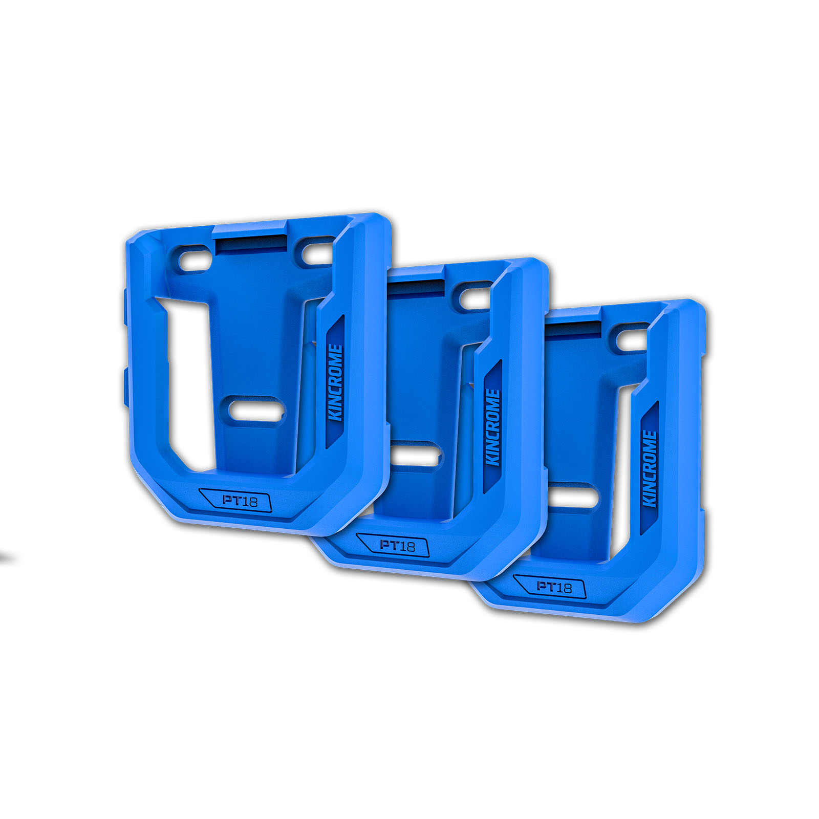 KINCROME 3PC 18V BATTERY MOUNT SET