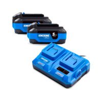 KINCROME 18V 2PC 5.0AH DUAL BATTERY AND CHARGER COMBO